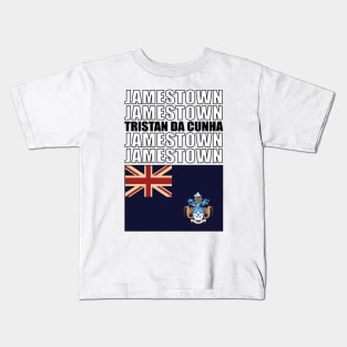 Flag of Tristan da Cunha Kids T-Shirt